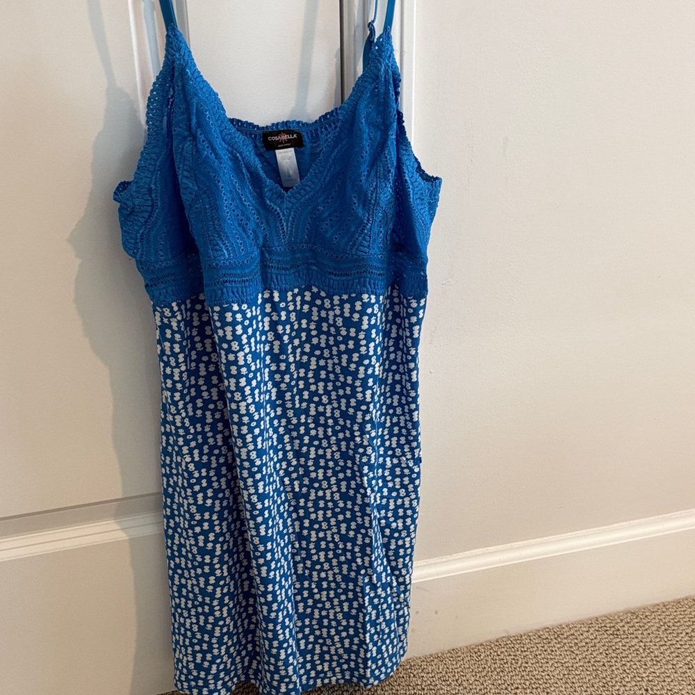 Cleobella Blue and White Chemise